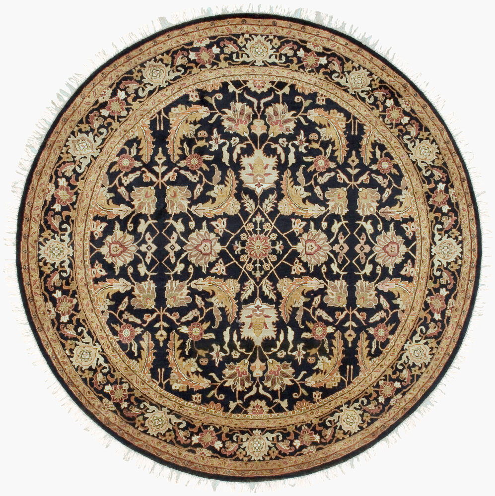 Taj Mahal Handmade Rug, by Surya, 8' length x 8' width