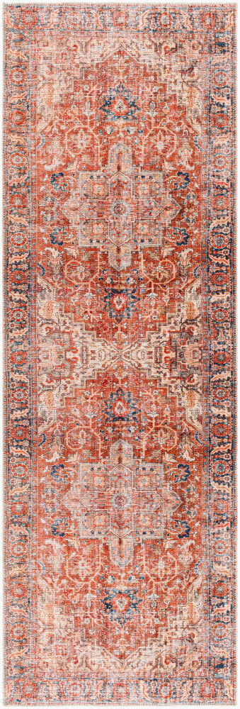 Amelie Machine Woven Rug, by Surya, 7'10.49" length x 2'7.5" width