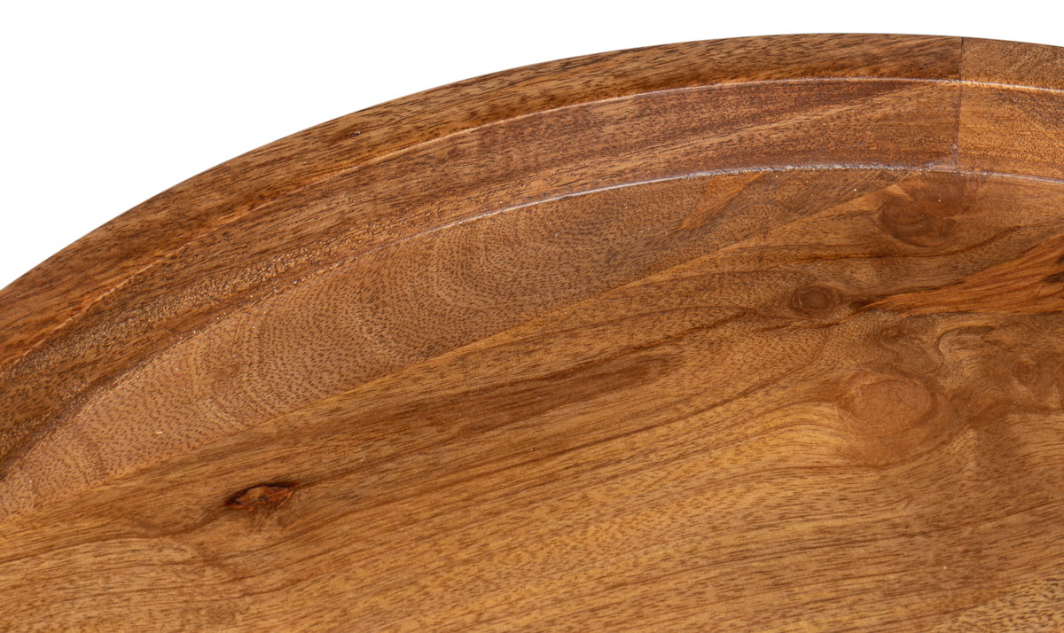 Profile Round End Table, by Sarreid, 1'10" length x 1'10" width x 2' height View 8