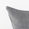 Ramone 14x26 White and Black Fabric Pillow Cover, Decorative Pillow by Mercana, 14" length x 26" width x 0.2" height thumbnail 6