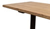 Decan Dining Table W/Iron Base, by Sarreid, 94" length x 37" width x 30" height thumbnail 6