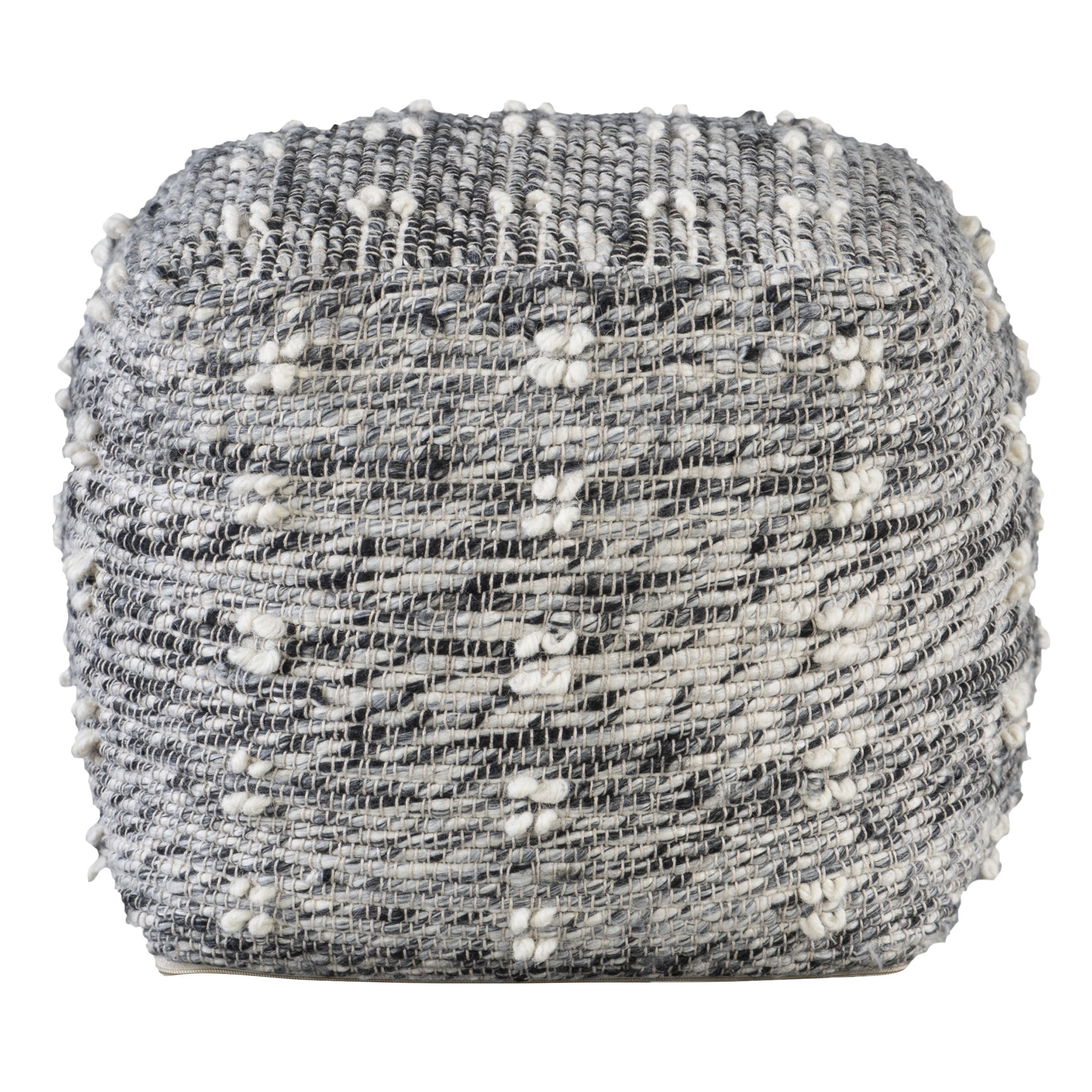 Narol Gray Pouf large image 