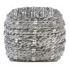Narol Gray Pouf thumbnail 0