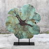 Bahati Wood Blue Sculpture, Figurines & Statue by Uttermost, 19.7" width x 22.8" height x 5.5" depth thumbnail 3