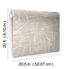 Urban Chalk Neutral Peel & Stick Wallpaper thumbnail 4