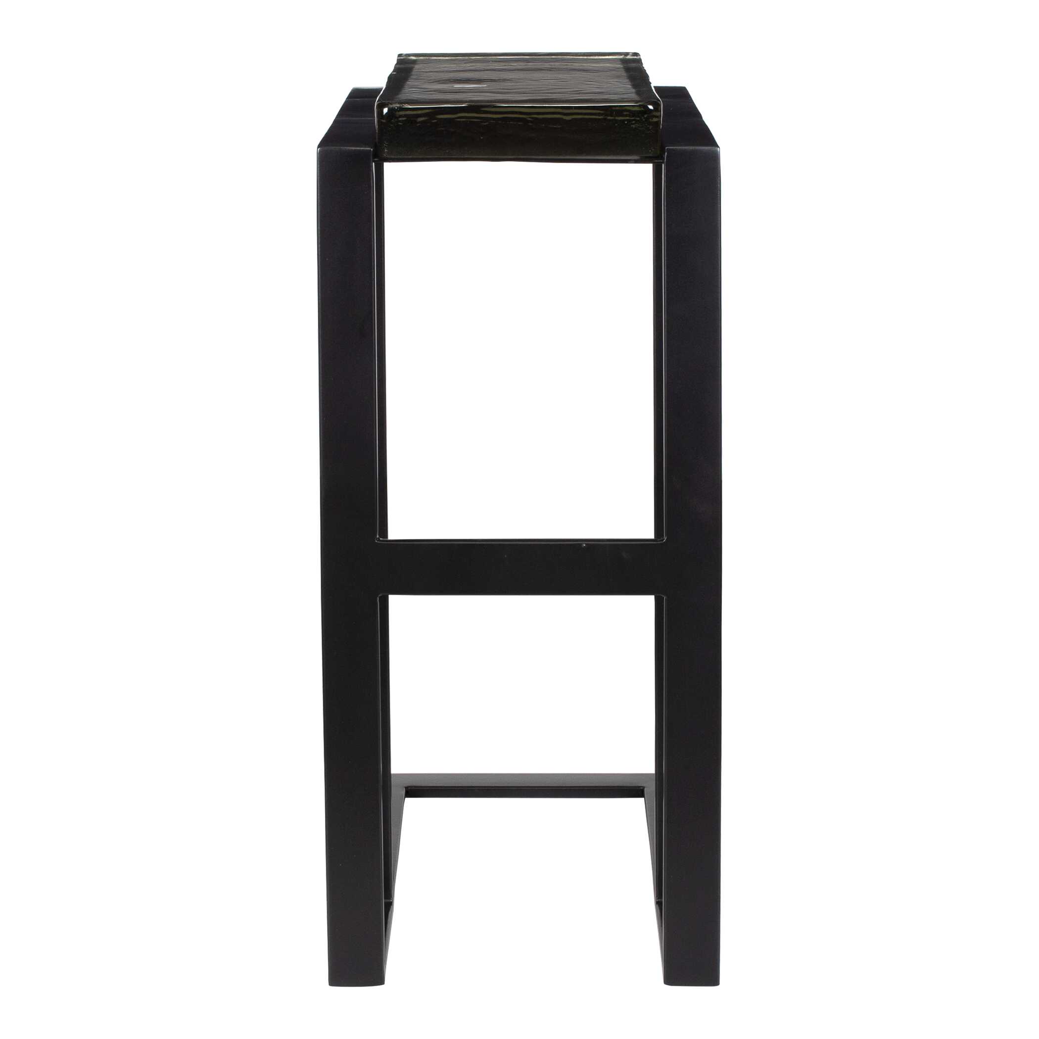 Soma Black Accent Table, Furniture by Uttermost, 18.1" width x 25.5" height x 11" depth View 7