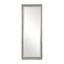 Online Designer Bedroom Cacelia Metallic Silver Mirror