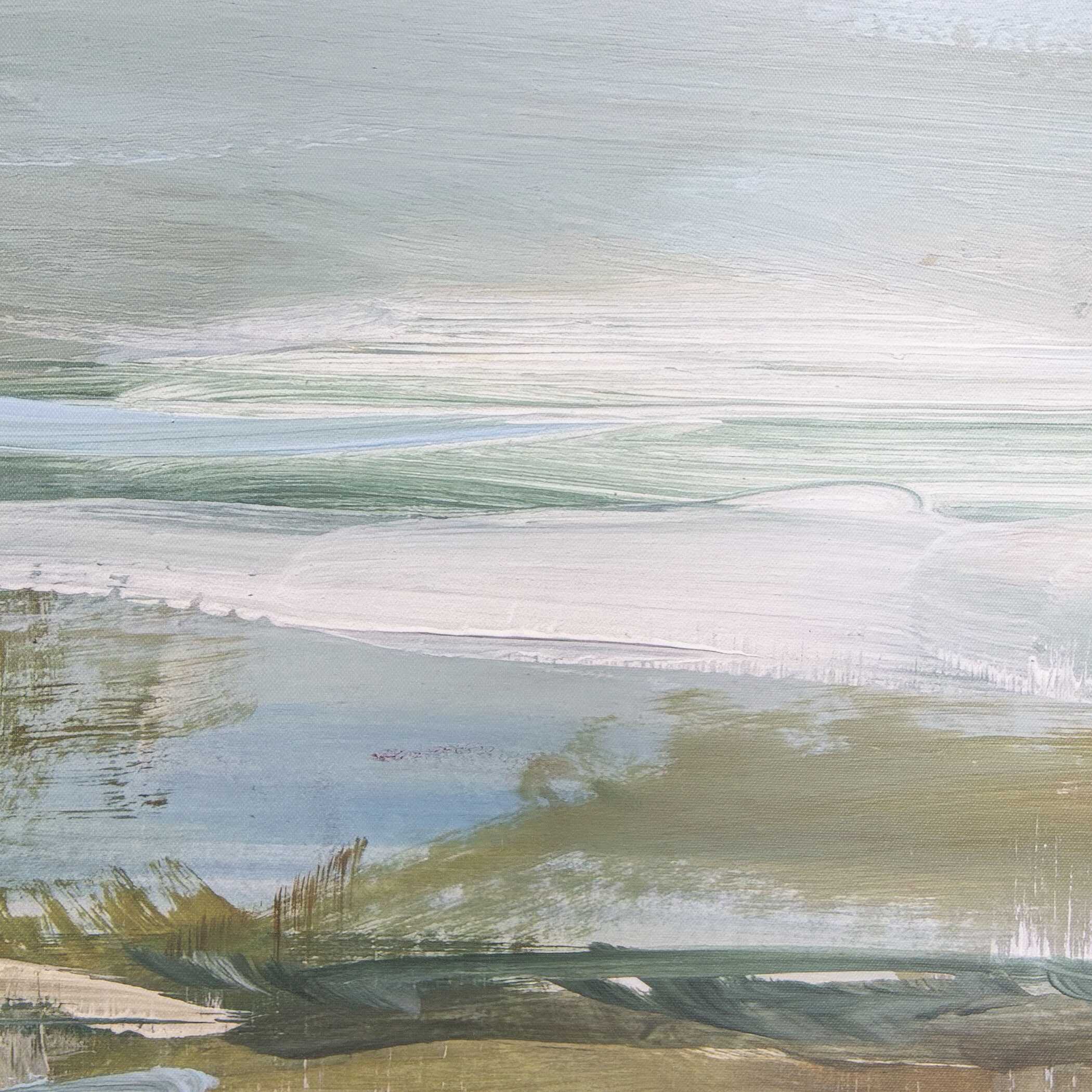 Lush Valley Framed Canvas large image 