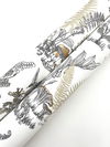 Mushroom Garden Toile Neutral & Gold Wallpaper thumbnail 1