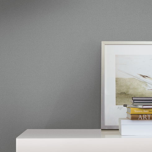 Chevronette Grey Wallpaper