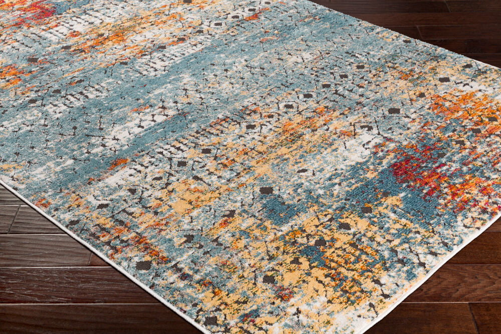 Herati Machine Woven Rug, by Surya, 2'11.43" length x 1'11.62" width