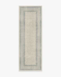 Online Designer Kitchen Kairos Ivory & Blue Rug