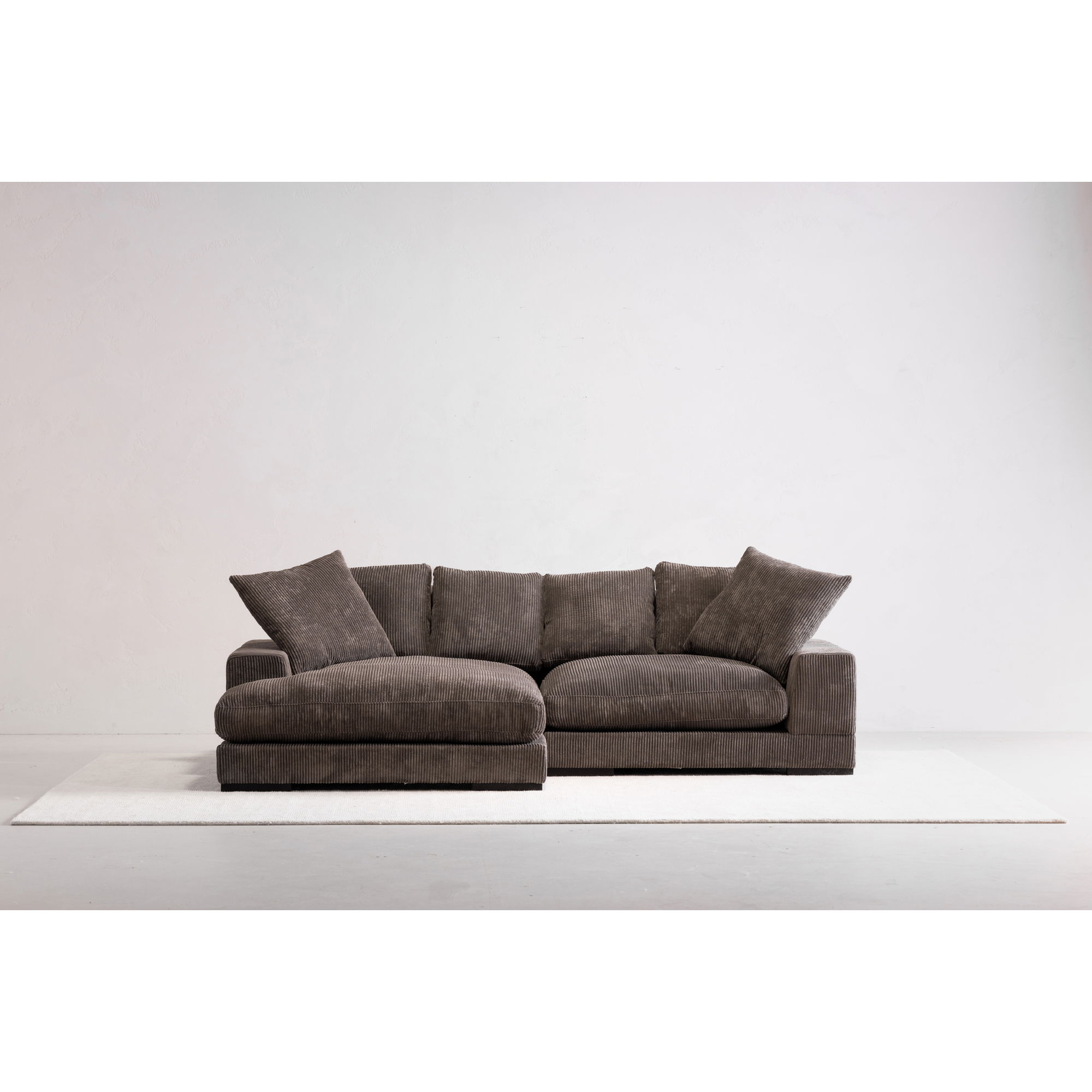 Plunge Sectional Charcoal large image 