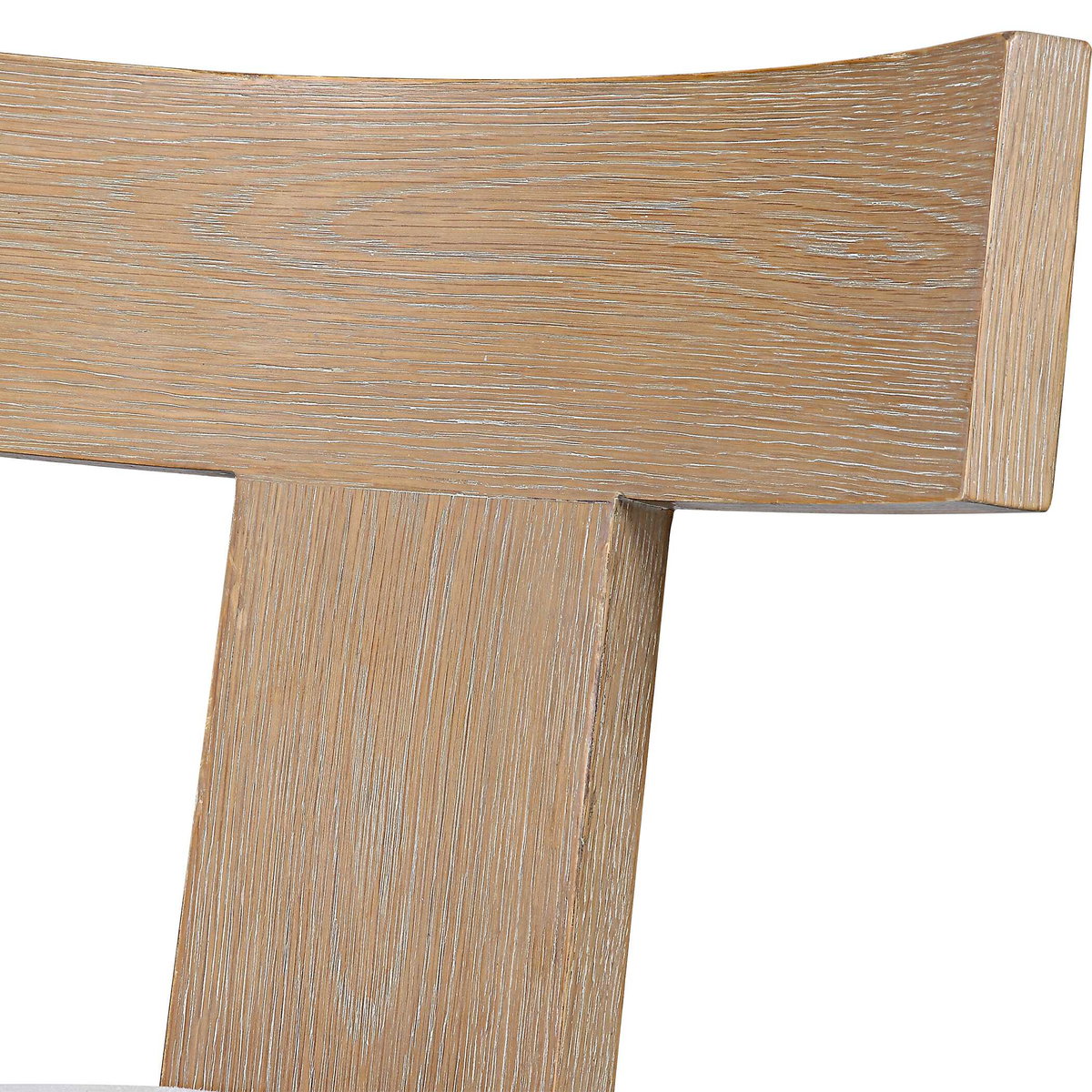 Idris Armless Chair Natural, Accent Chair by Uttermost, 20.5" width x 34" height x 23.25" depth View 8