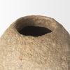 Rundal Large Beige Paper Mache Vase, by Mercana, 12" length x 12" width x 18" height thumbnail 6