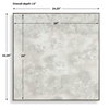 Fredric Square Antique Mirror, by Uttermost, 24.25" width x 24.25" height x 1.5" depth thumbnail 3