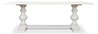 Lionisio Trestle Table  Cortina White, by Sarreid, 3'5" length x 7' width x 2'6" height thumbnail 7