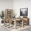 Beth 88'L x 42'W Rectangular Dining Table | Modern | Light Brown Wood | Seats 8, by Mercana, 88" length x 42" width x 30" height thumbnail 2
