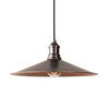 Barnstead 1 Light Copper Pendant, Ceiling Light by Uttermost, 14" width x 6" height x 14" diameter x 14" depth thumbnail 1