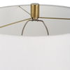 Adelia Ivory & Brass Table Lamp thumbnail 7