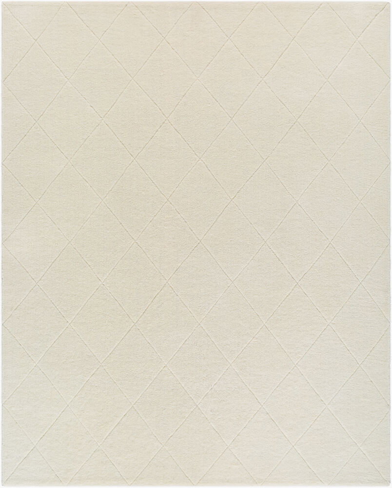 Wooly Handmade Rug, by Surya, 1'6" length x 1'6" width