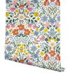 Bramble Garden White Peel & Stick Wallpaper thumbnail 2