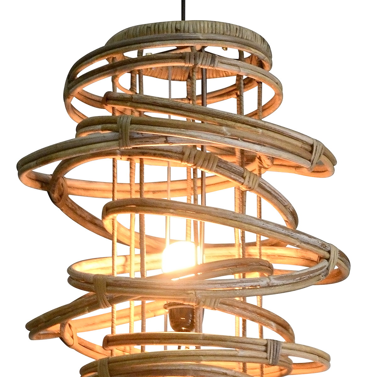 Zedar Pendant Light, by Dovetail, 18" width x 39" height x 18" depth View 2
