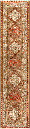 Antique One of a Kind Handmade Rug, by Surya, 14'3" length x 3'3" width thumbnail