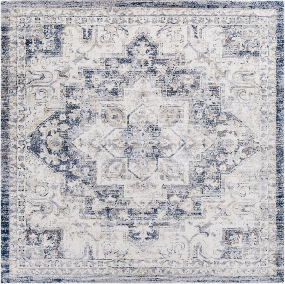 Tuscany Machine Woven Rug, by Surya, 7'10.49" length x 7'10.49" width