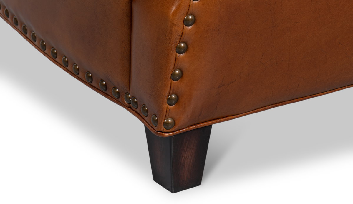 Taft Chair, by Sarreid, 3' length x 2'8" width x 2'10" height View 8