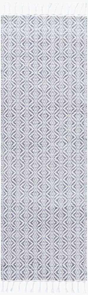 Peony Handmade Rug, by Surya, 8' length x 2'6" width