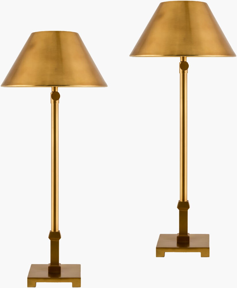 Andenes Accent Table Lamp, by Surya, 12" width x 35" height