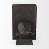 Tauro III (Set of 2) 10L x 5W Black Cast Aluminum Raging Bull Bookends, by Mercana, 9.5" length x 4.25" width x 5.75" height thumbnail 7