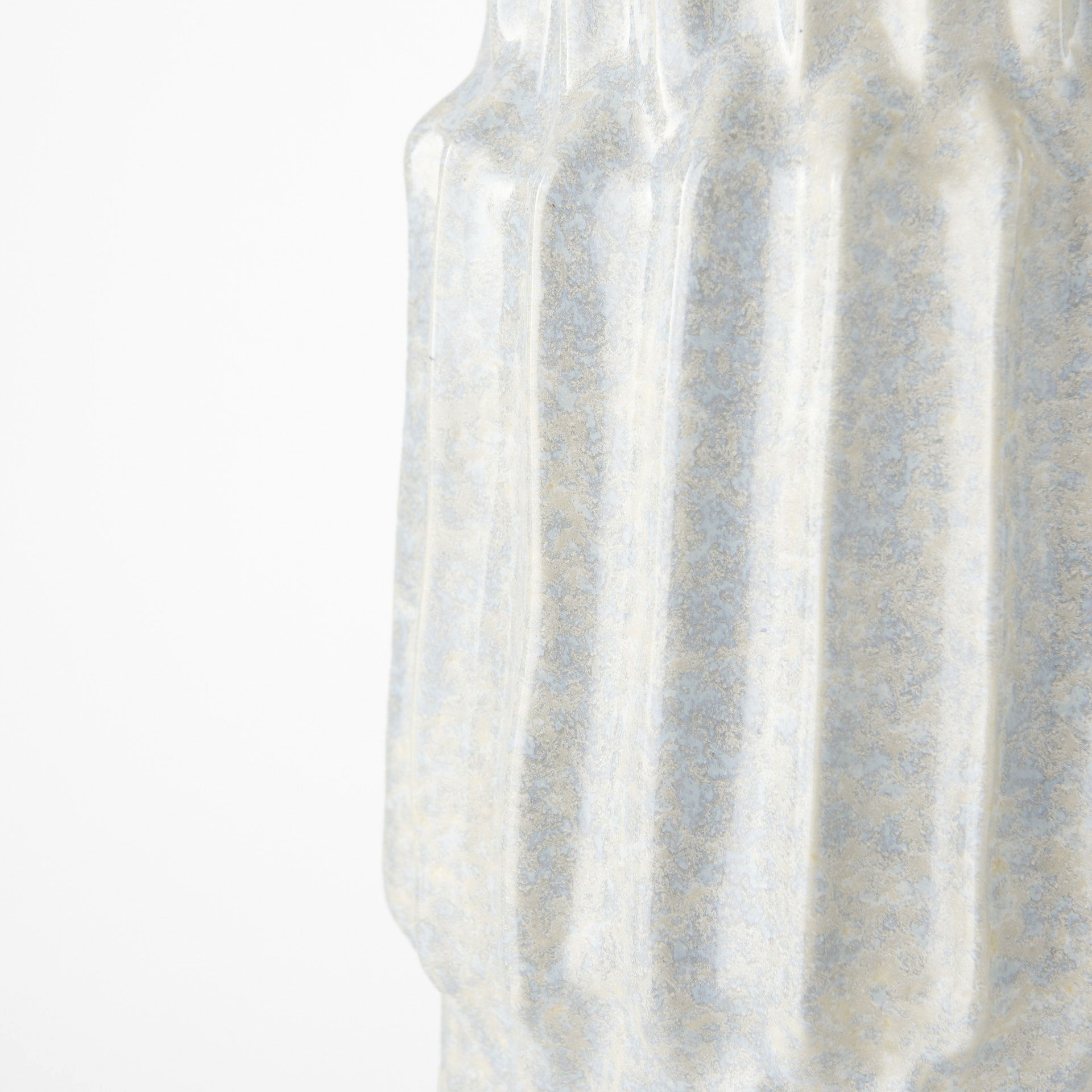 Cardon 23.0H Gray Ceramic Vase large image 
