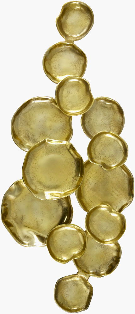 Ersa Wall Sculpture, Sculptural Wall Art by Surya, 39" width x 16" height