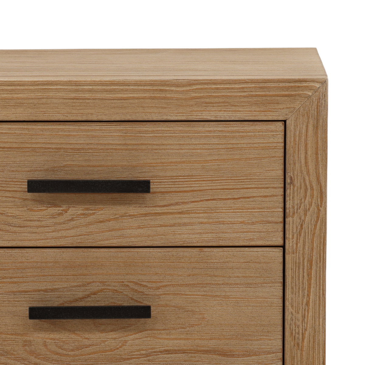 Emmalyn Nightstand Light Warm Wash, by Dovetail, 27" width x 30" height x 18" depth View 7