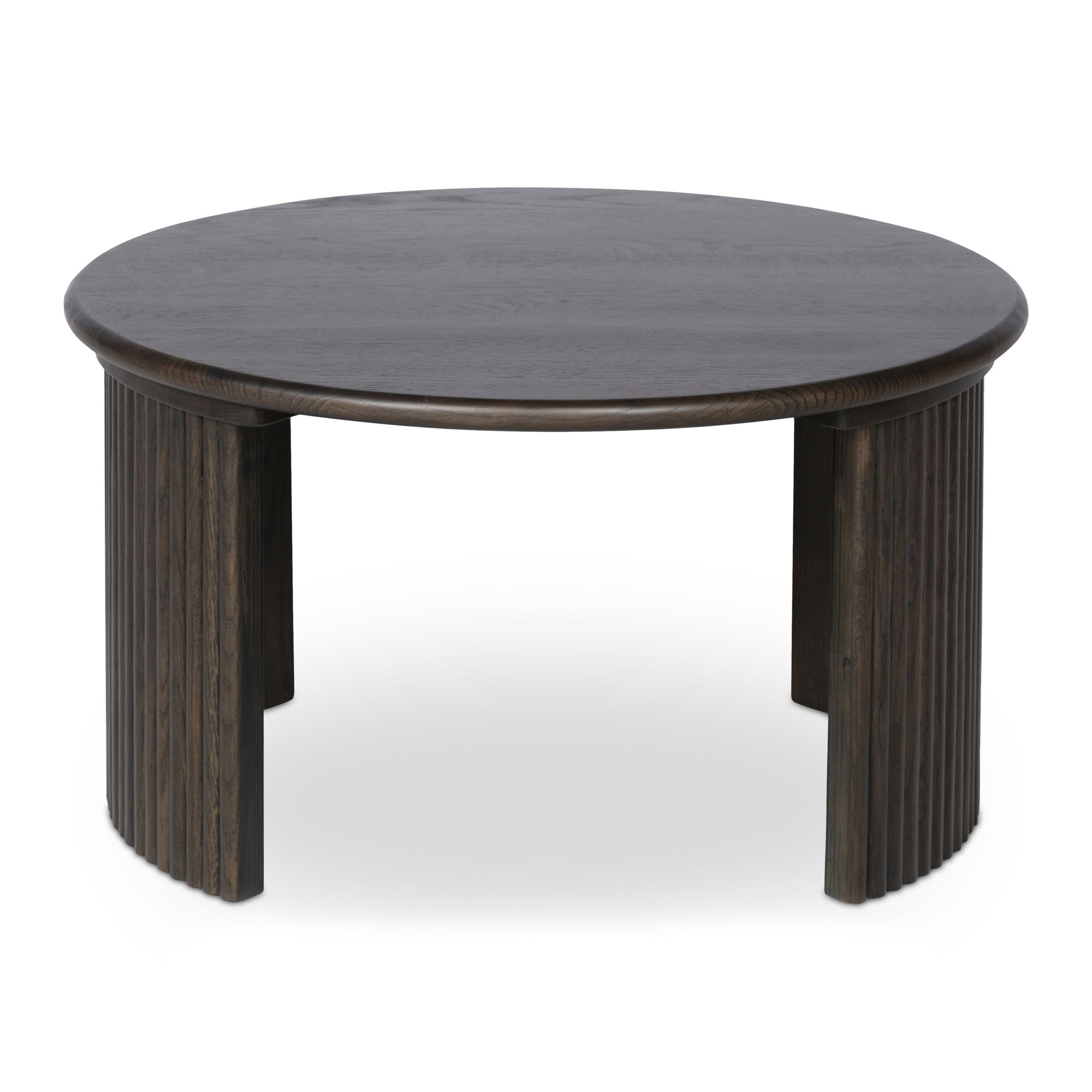 Penny Small Coffee Table Dark Brown, by Moe's Home, 24" width x 13.75" height x 24" depth View 4