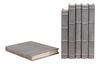 Heather Gray Linen Books, Set/12 thumbnail 1