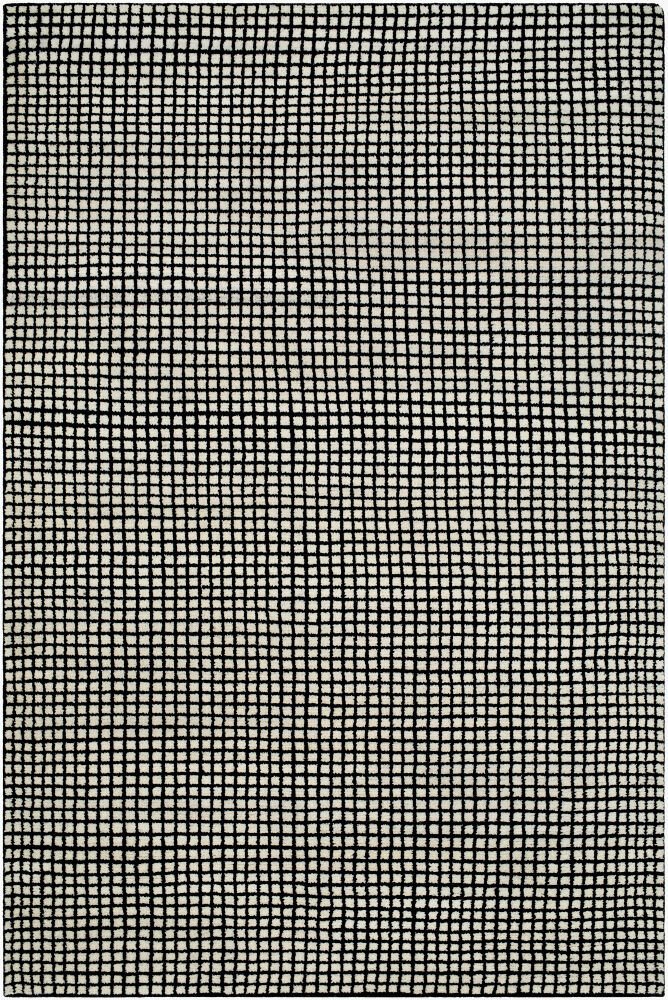 Damier Handmade Rug, by Surya, 9' length x 6' width