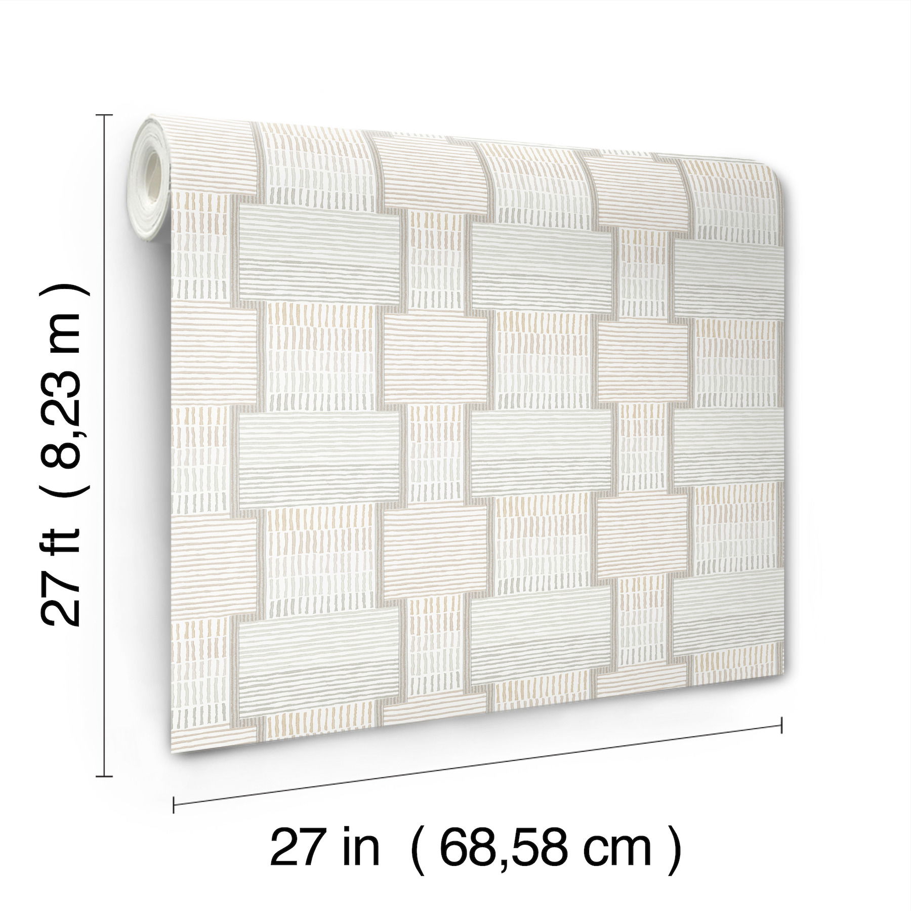La Broderie Grey Wallpaper large image 