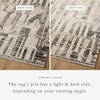 Jeremiah Brent x Loloi Bleecker Rug, 2'7" length x 8' width thumbnail 3