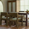 Wilson Dining Table Small Warm Brown, by Moe's Home, 98" width x 30" height x 40" depth thumbnail 8