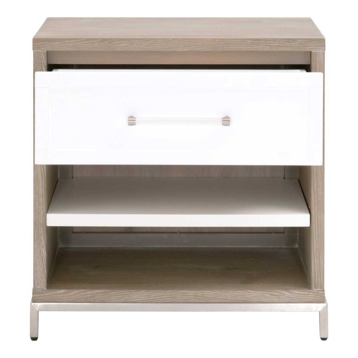 Wrenn 1-Drawer Nightstand, by Essentials for Living, 27.5" width x 28.5" height x 17.75" depth View 2