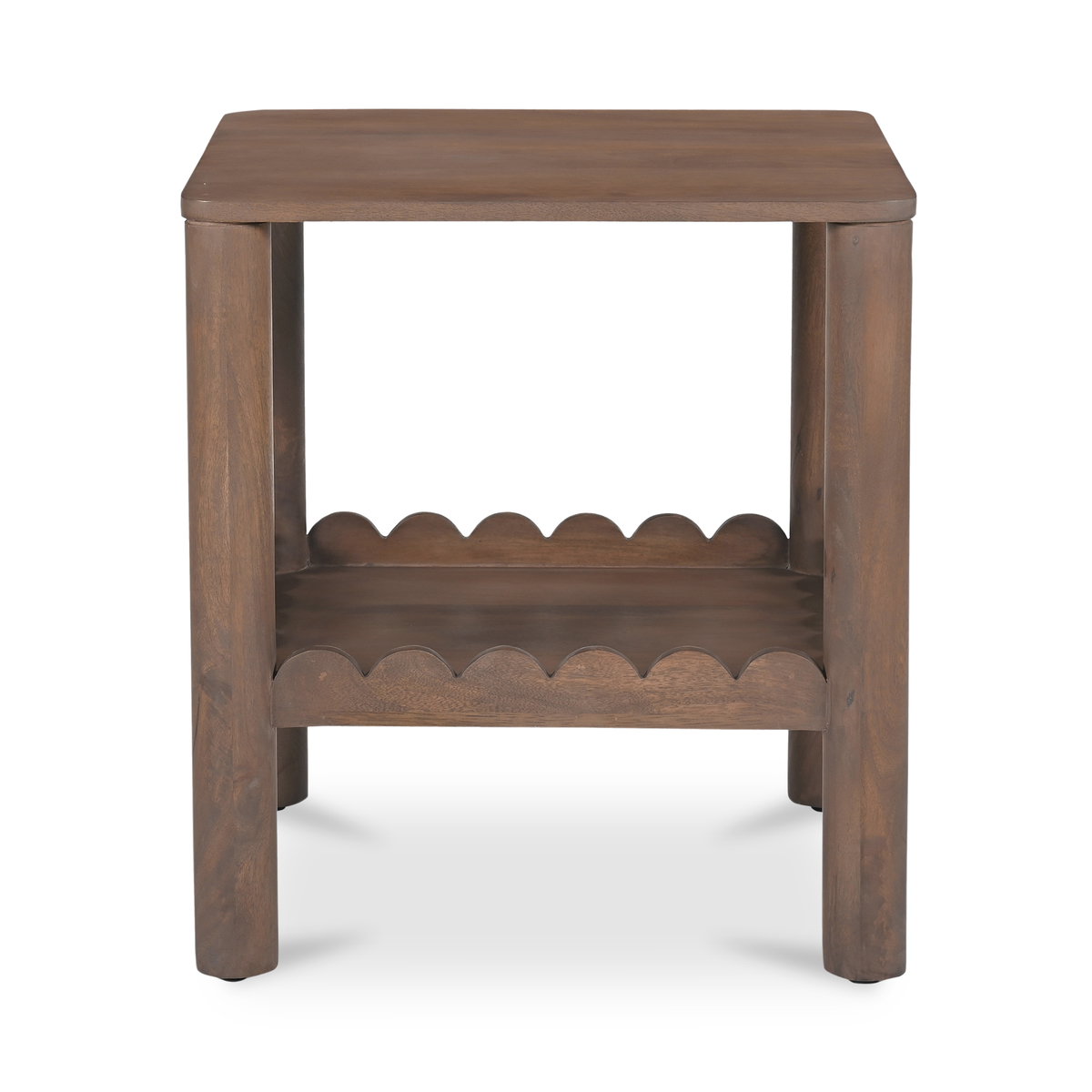 Wiley Side Table Vintage Brown, Side & End Table by Moe's Home, 20" width x 22" height x 20" depth View 1