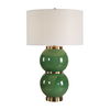 Banner Green Spheres Table Lamp, by Uttermost, 17" width x 28" height x 17" depth thumbnail 1