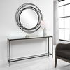 Hayley Black Console Table, Furniture by Uttermost, 60" width x 31" height x 10" depth thumbnail 4