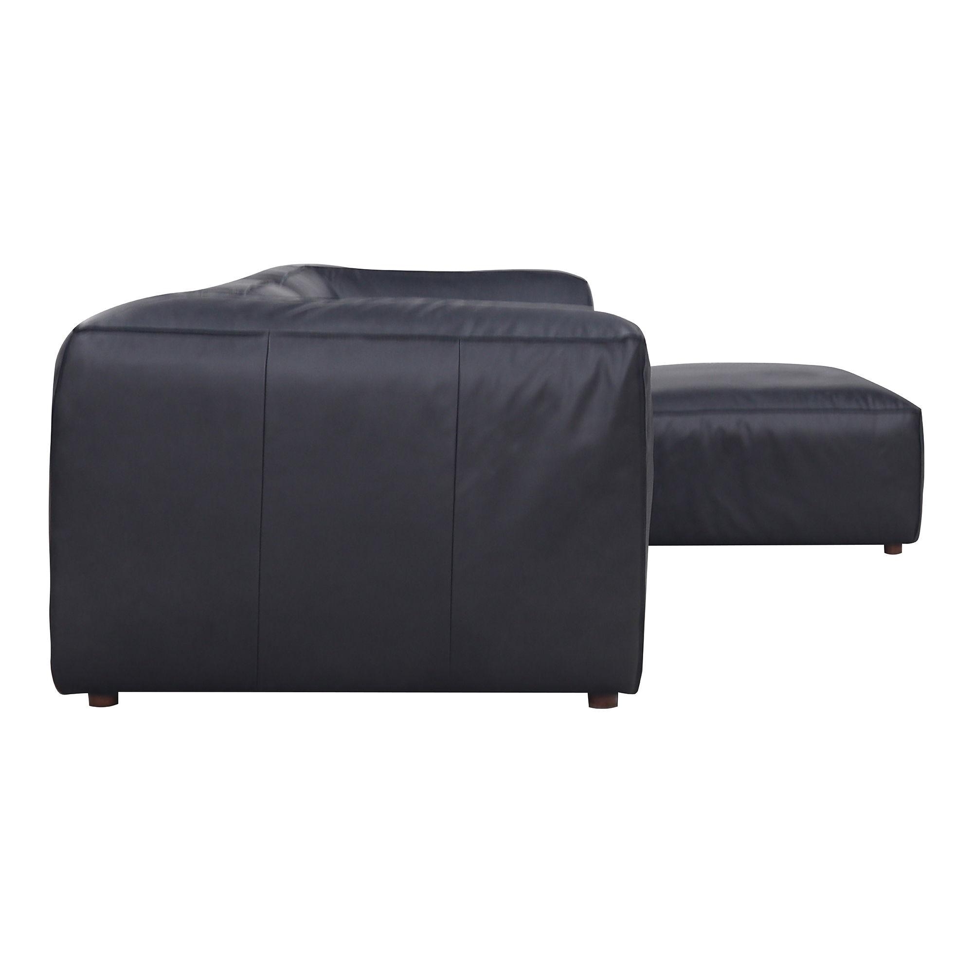 Form Lounge Modular Sectional Vantage Black Leather large image 