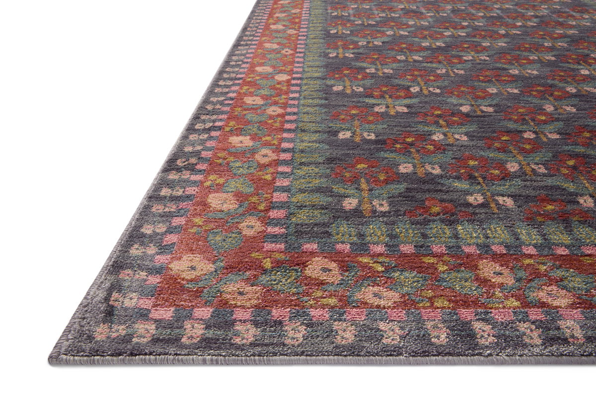 Rifle Paper Co. x Loloi Fiore Rug, 5' length x 7'10" width View 2