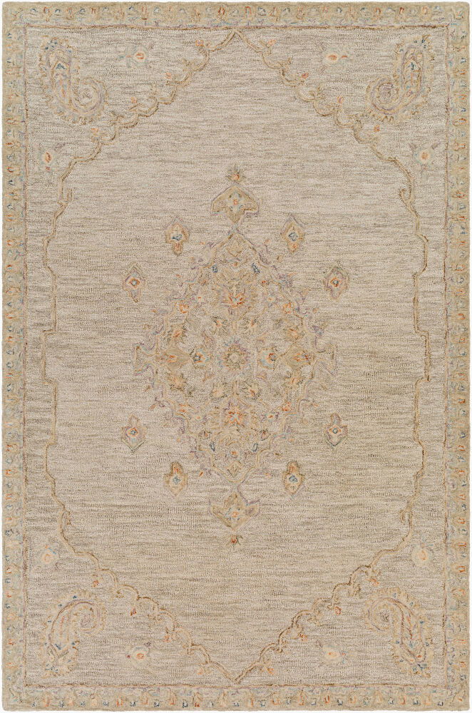 Lazio Handmade Rug, by Surya, 1'6" length x 1'6" width