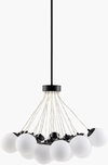Liora Chandelier, by Surya, 26" length x 30" width x 21" height thumbnail